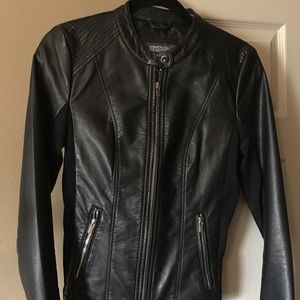 Pleather jacket